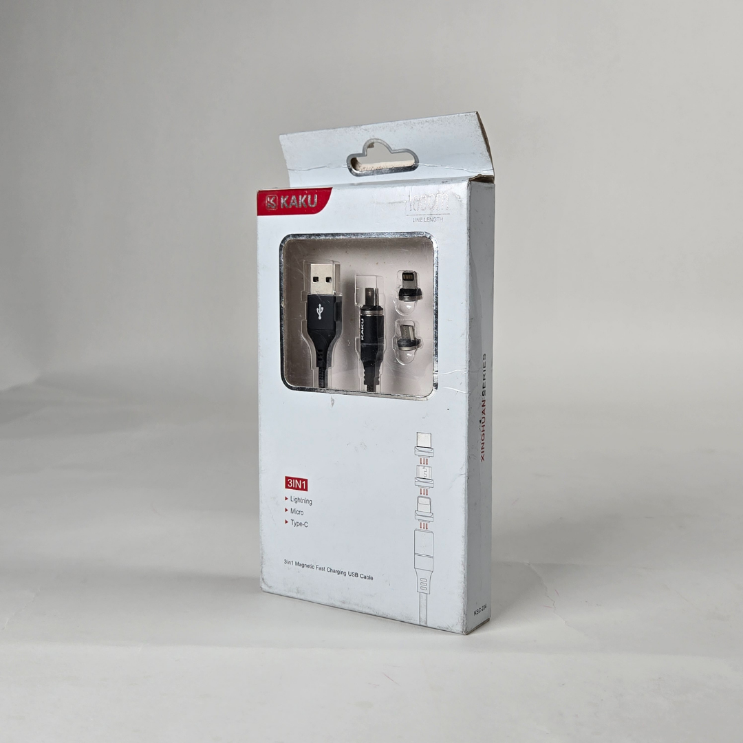 Kaku Xinghuan KSC-234 Type 2in1 Nylon Braided Cable