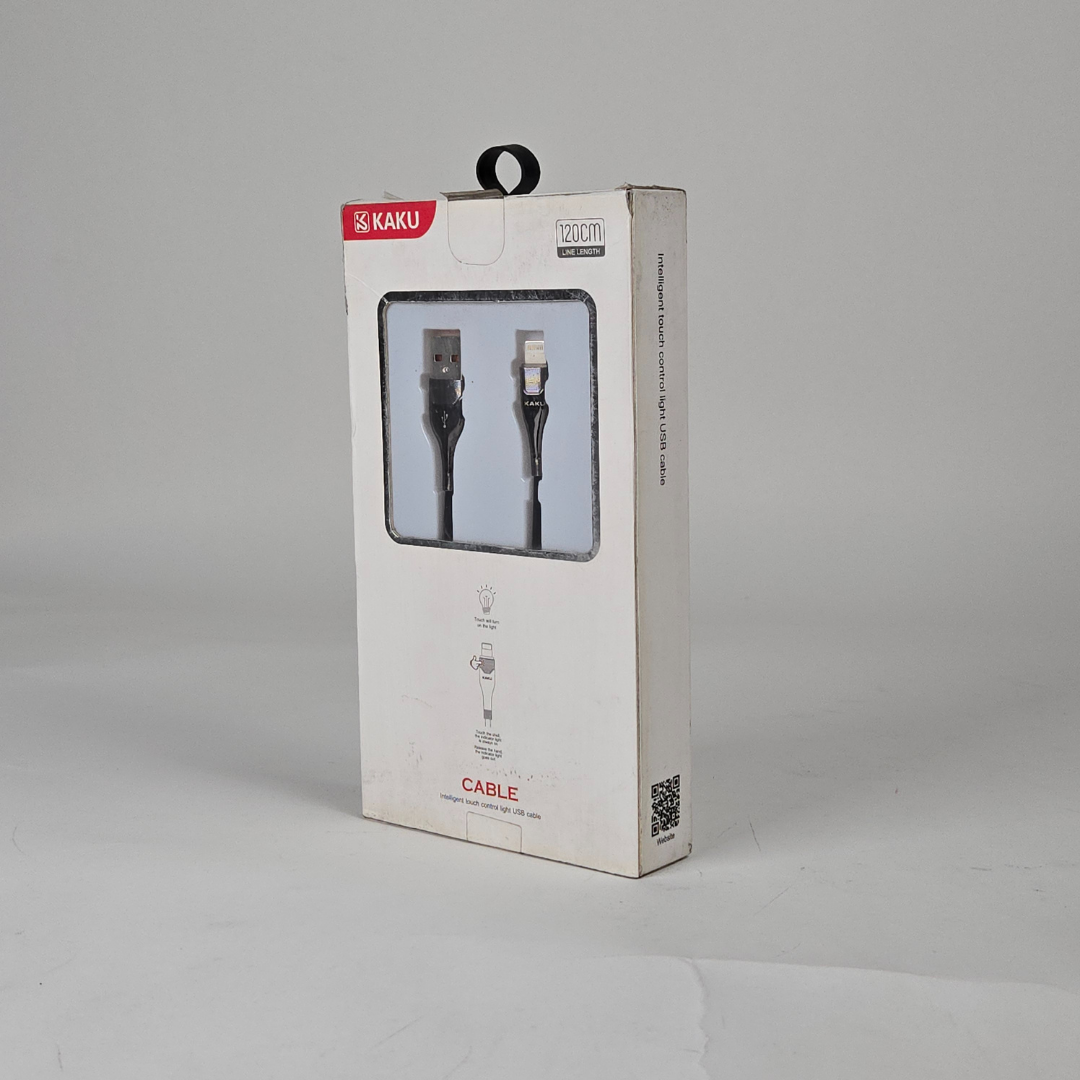 kaku heisha ksc 223 type lightning fast charger cable black