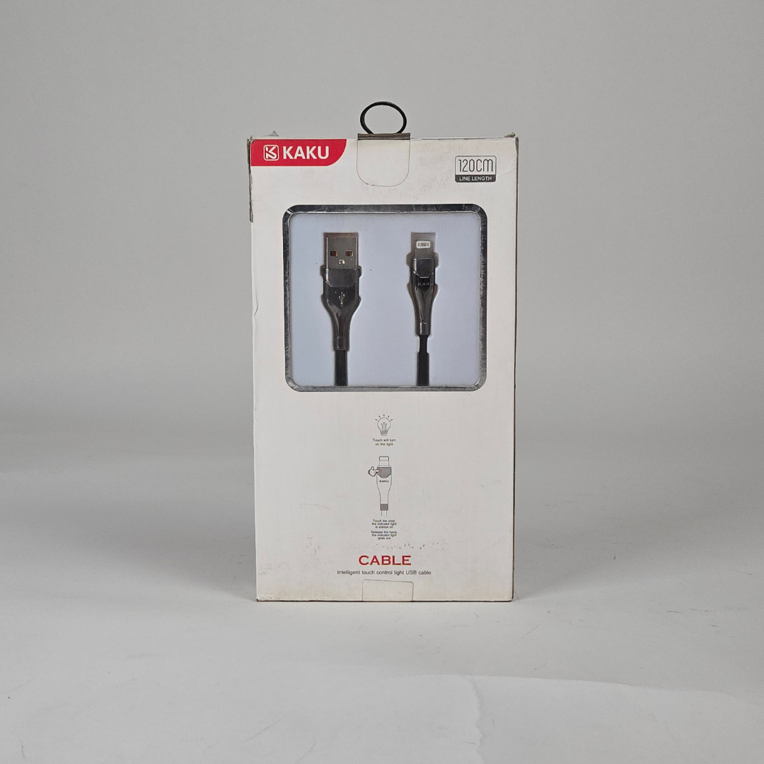 kaku heisha ksc 223 type lightning fast charger cable white