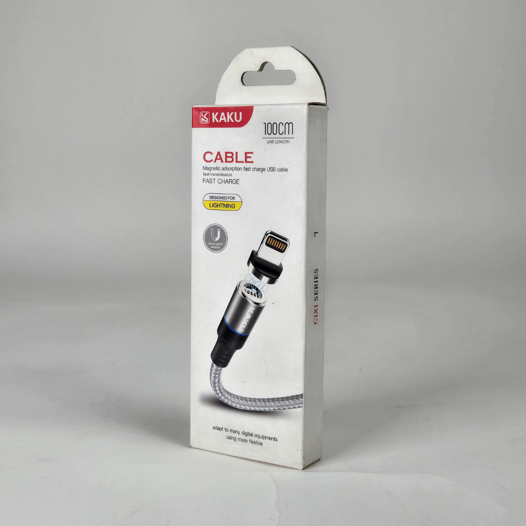 kaku cixi ksc 194 type lightning nylon braided cable gray