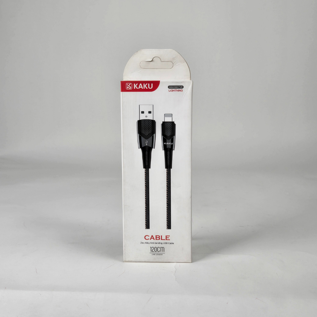 kaku gediao ksc 192 type lightning charging/data transmission cable black