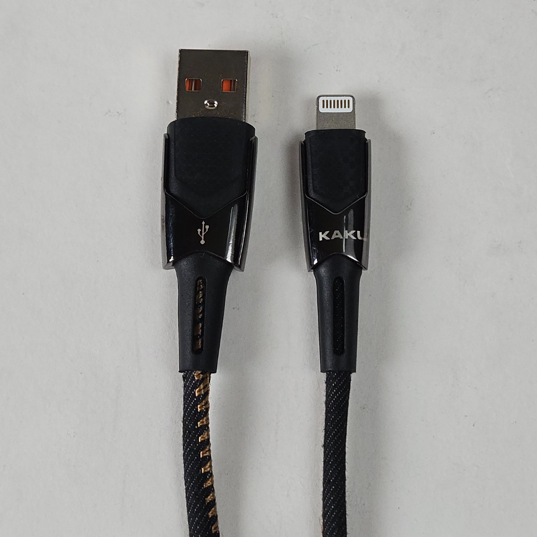 kaku gediao ksc 192 type lightning charging/data transmission cable blue