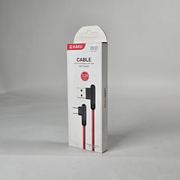 kaku zidan ksc 125 type usb c charging/data cable red