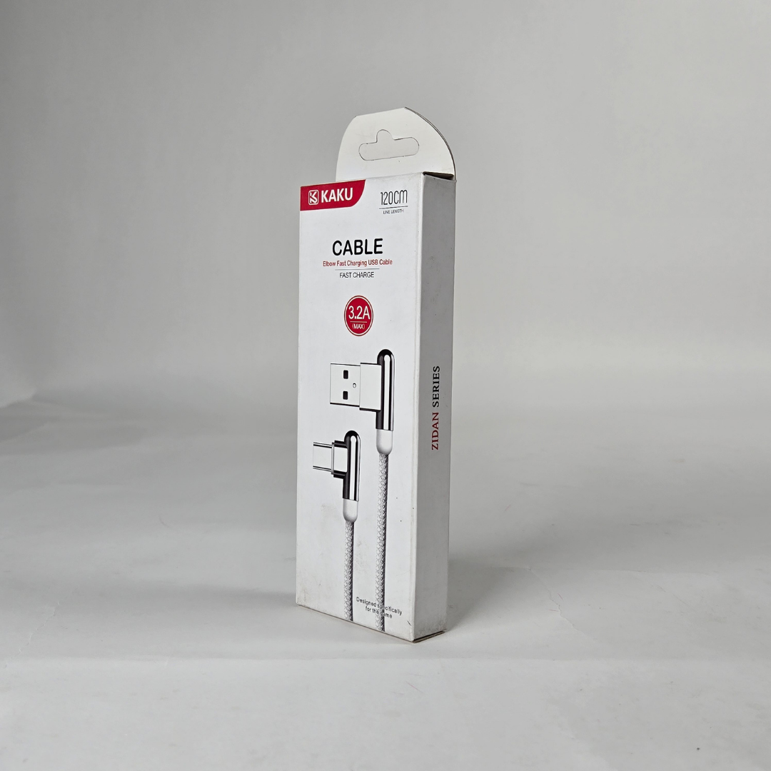 kaku zidan ksc 125 type lightning charging/data cable red