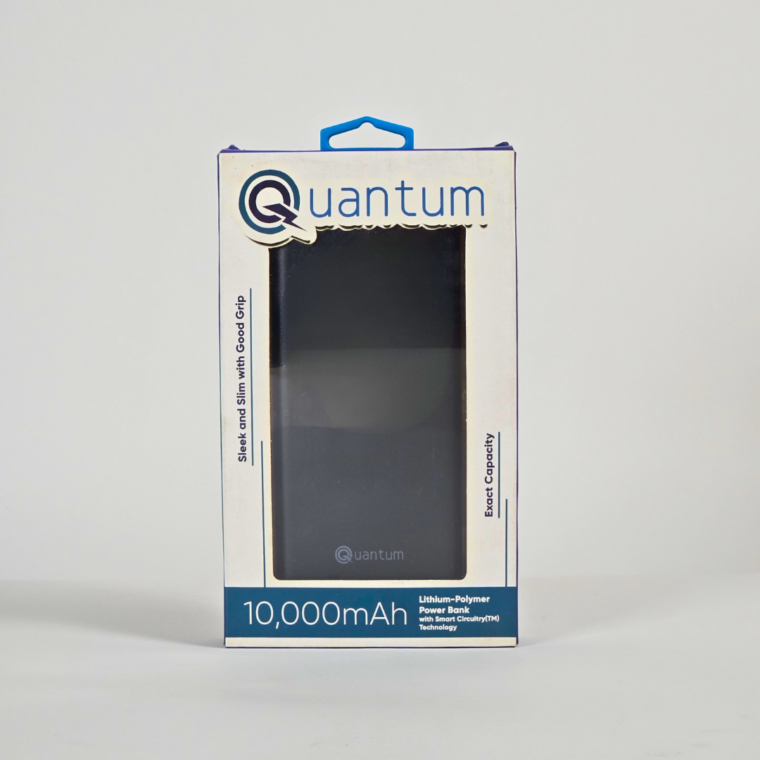 Quantum Lithium Polymer 10000mAh Powerbank