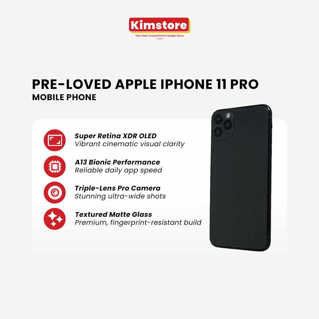 [2nd Hand] [Good] Apple iPhone 11 Pro