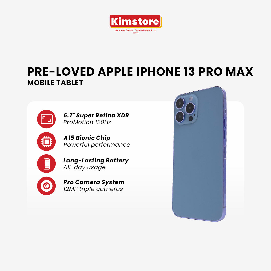 [2nd Hand] [Good] Apple iPhone 13 Pro Max