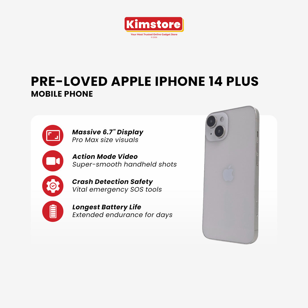 [2nd Hand] [Good] Apple iPhone 14 Plus