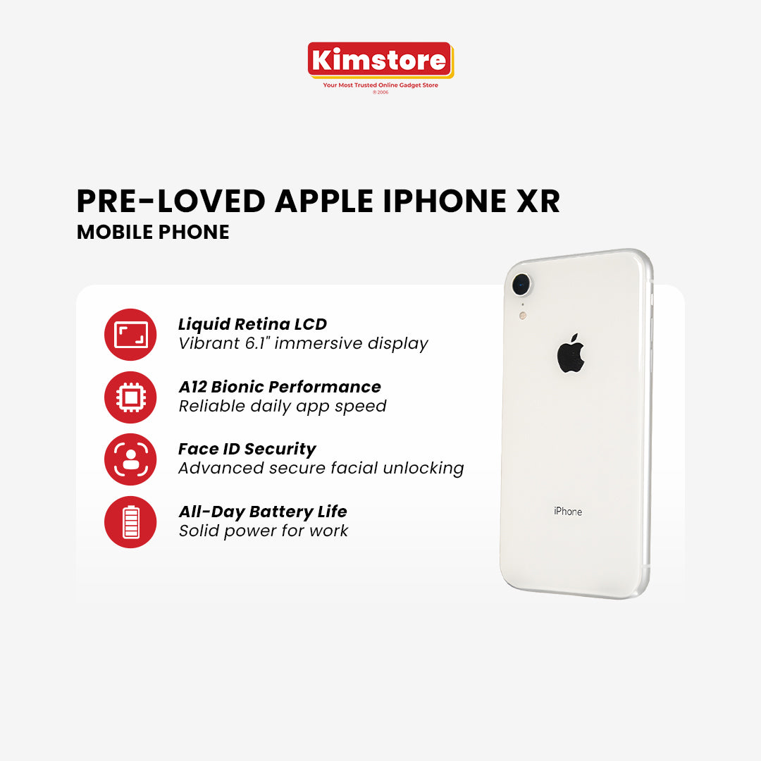 [2nd Hand] [Fair] Apple iPhone XR