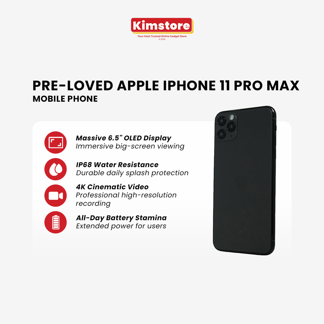[2nd Hand] [Good] Apple iPhone 11 Pro Max