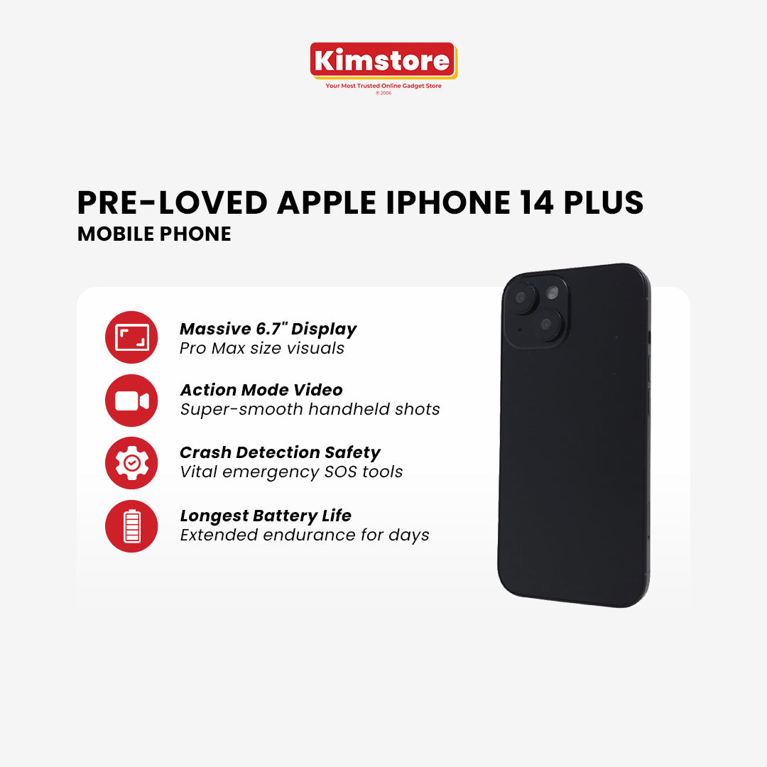 [2nd Hand] [Good] Apple iPhone 14 Plus