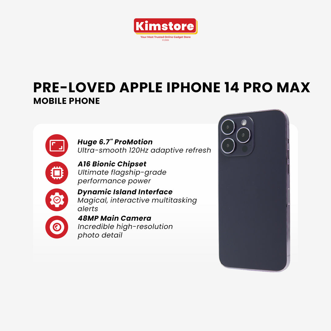 [2nd Hand] [Good] Apple iPhone 14 Pro Max