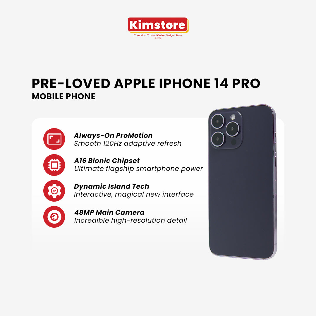 [2nd Hand] [Good] Apple iPhone 14 Pro