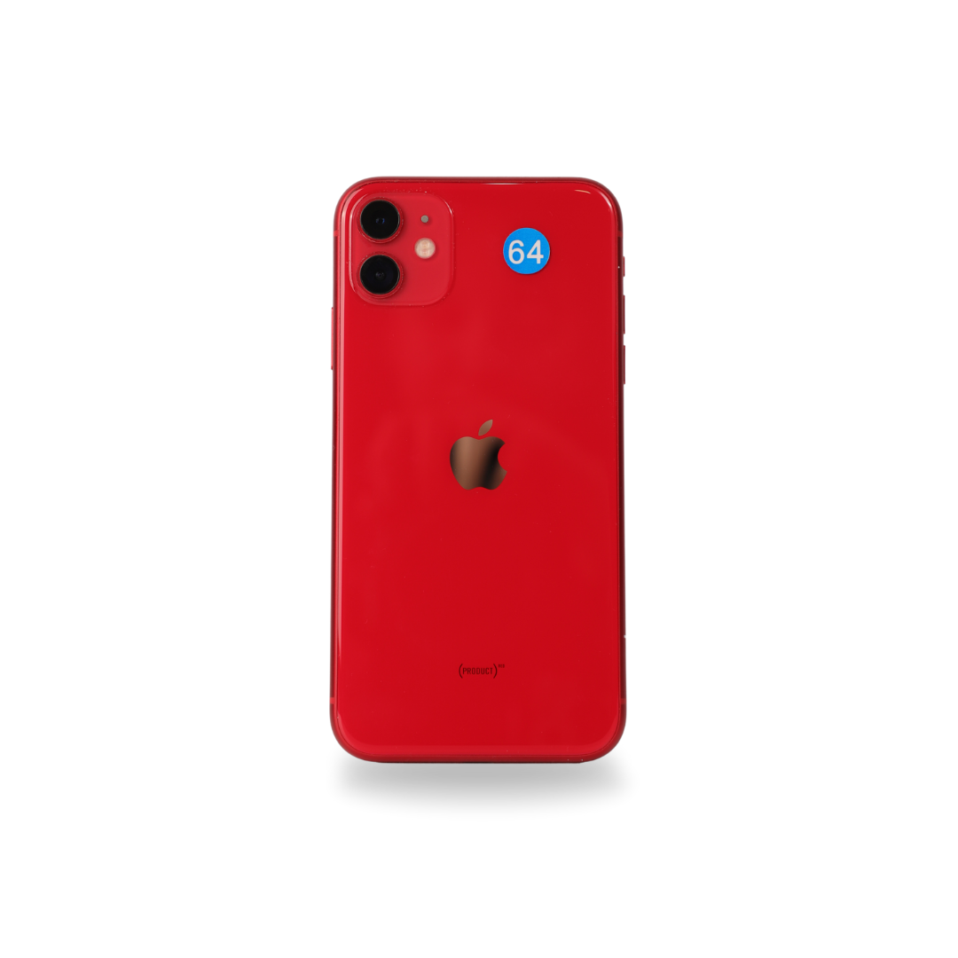 pre loved good apple iphone 11 64gb red