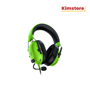 razer blackshark v2 x wired gaming headset green