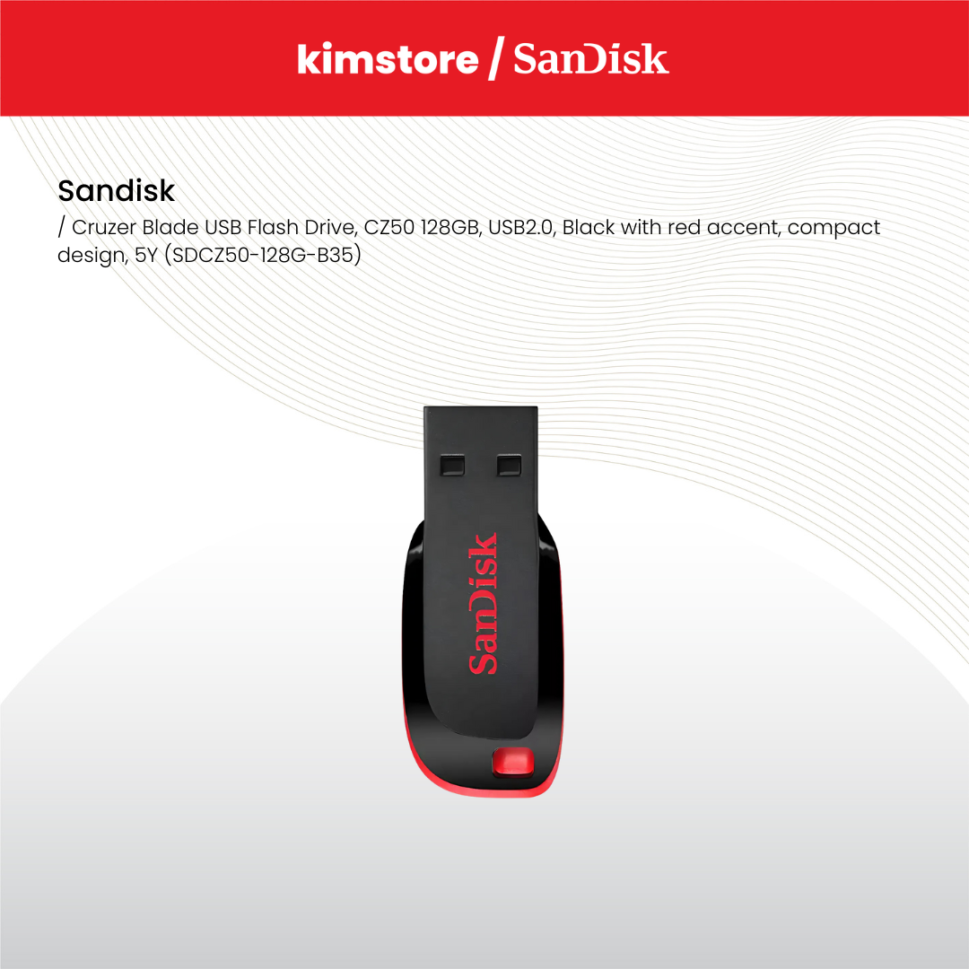 SanDisk Cruzer Blade USB Flash Drive