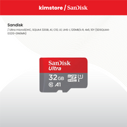sandisk ultra microsdhc squa4 32gb a1 c10 u1 uhs i 120mbs r 4x6 10y sdsqua4 032g gn6mn