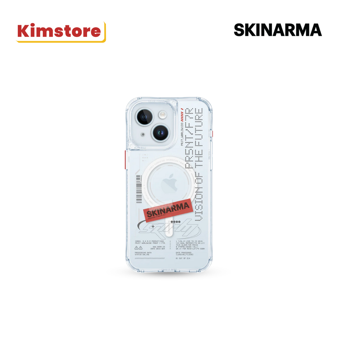 skinarma iphone 15 6.1 2023 orion mag charge clear