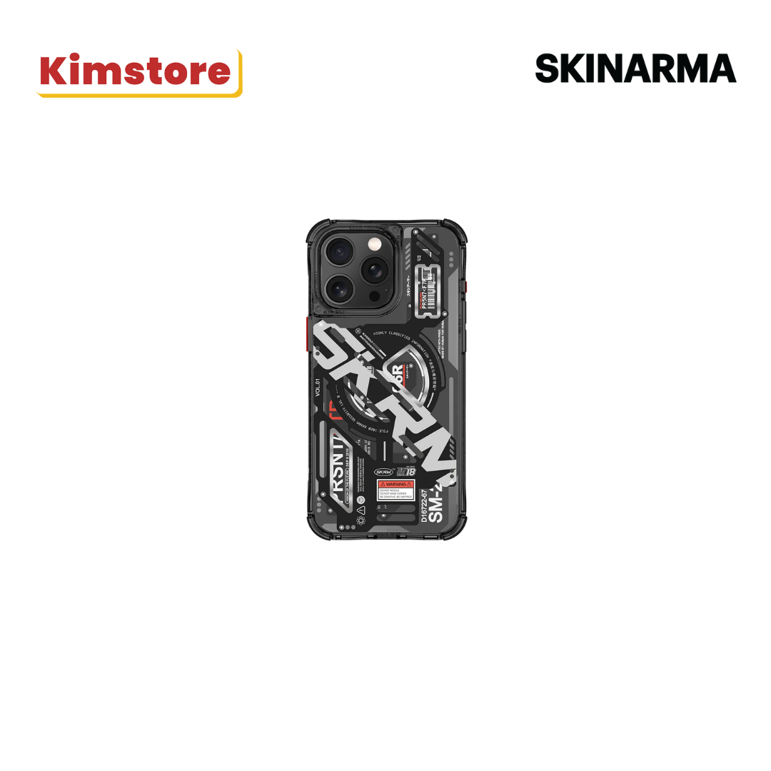 Discount on Skinarma  shoes - SKU: Skinarma Iphone 15 Pro Ekho (Mag-Charge) - Clear