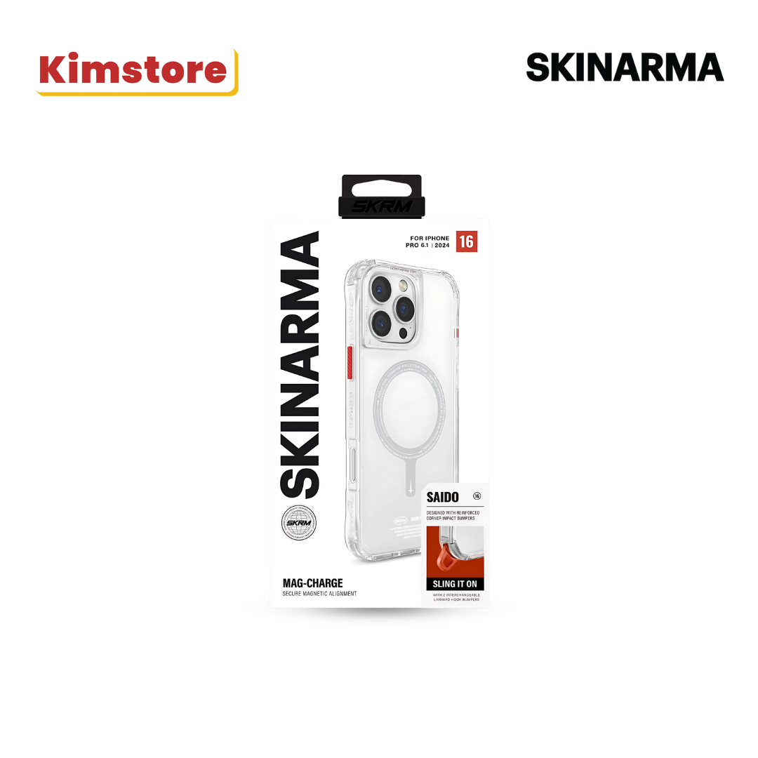 SKINARMA iPhone 15 Pro 6.1 (2023) Saido Mag-Charge