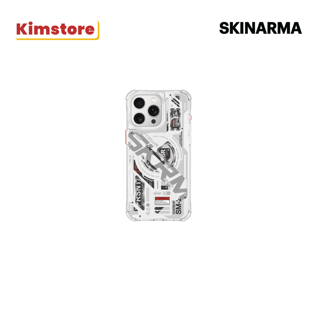 skinarma iphone 15 pro max ekho mag charge clear