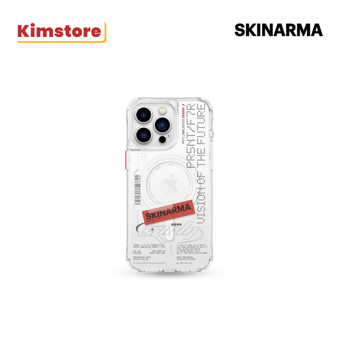 skinarma iphone 15 pro 6.7 2023 orion mag charge clear