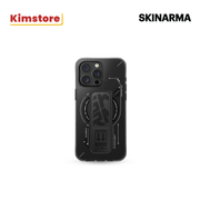 skinarma iphone 16 pro 6.3 2024 helio mag charge + grip stand black