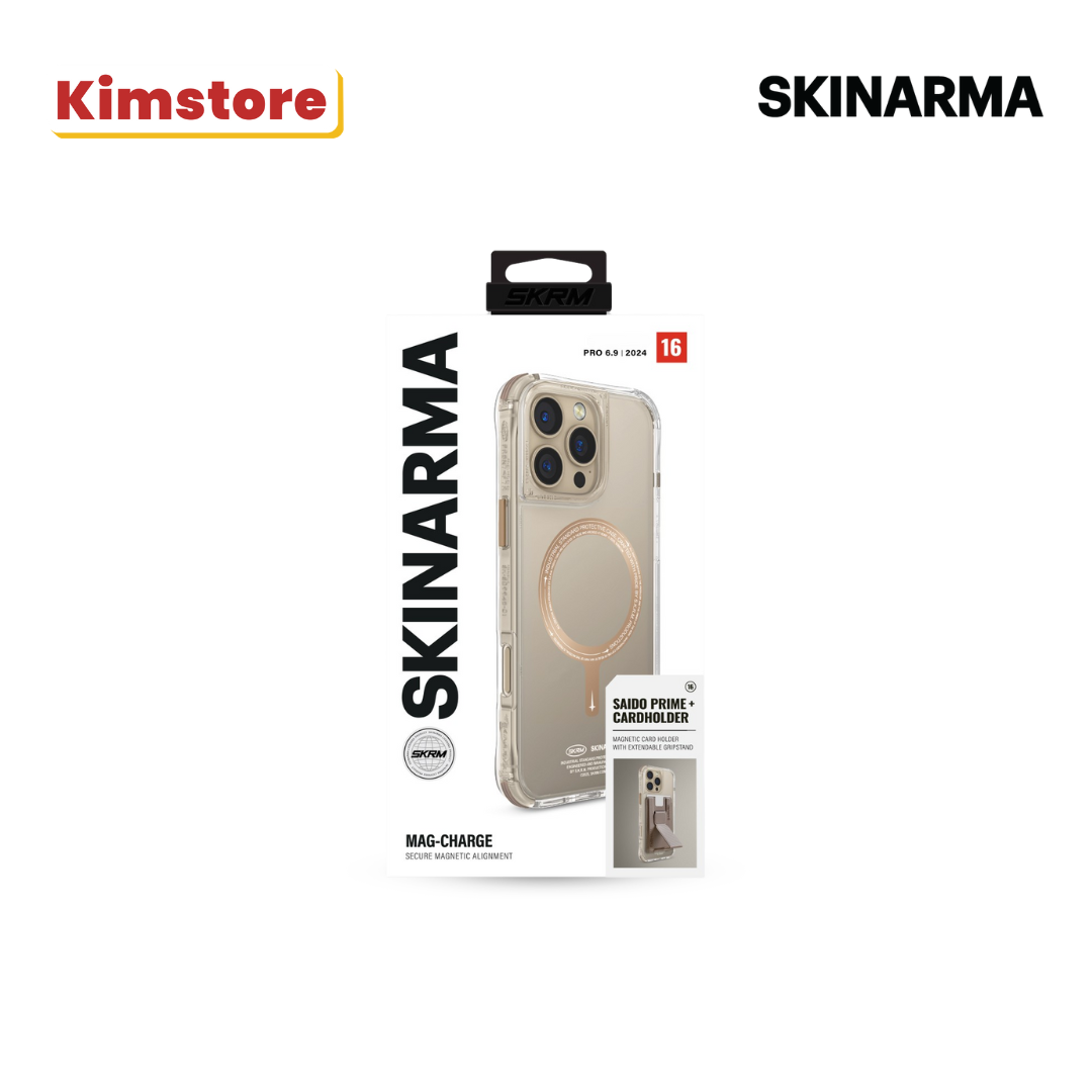 SKINARMA iPhone 16 Pro 6.9 (2024) Saido Mag-Charge (Prime Edition)