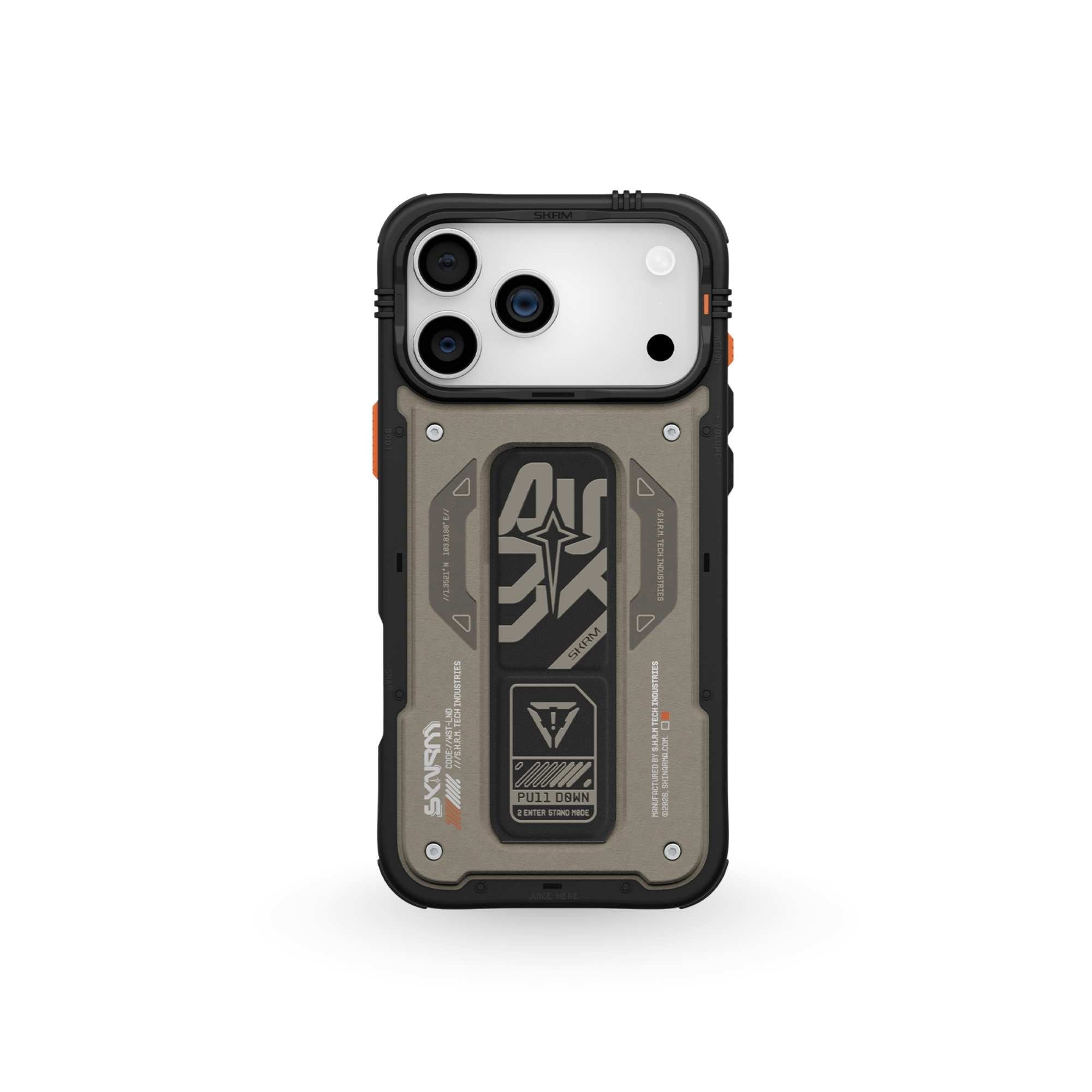 skinarma ip 17 pro 2025 6.3" aegis mag charge grey