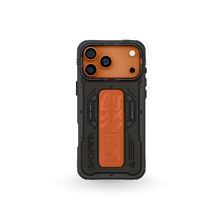 skinarma ip 17 pro 2025 6.3" phantom mag charge + grip stand olive