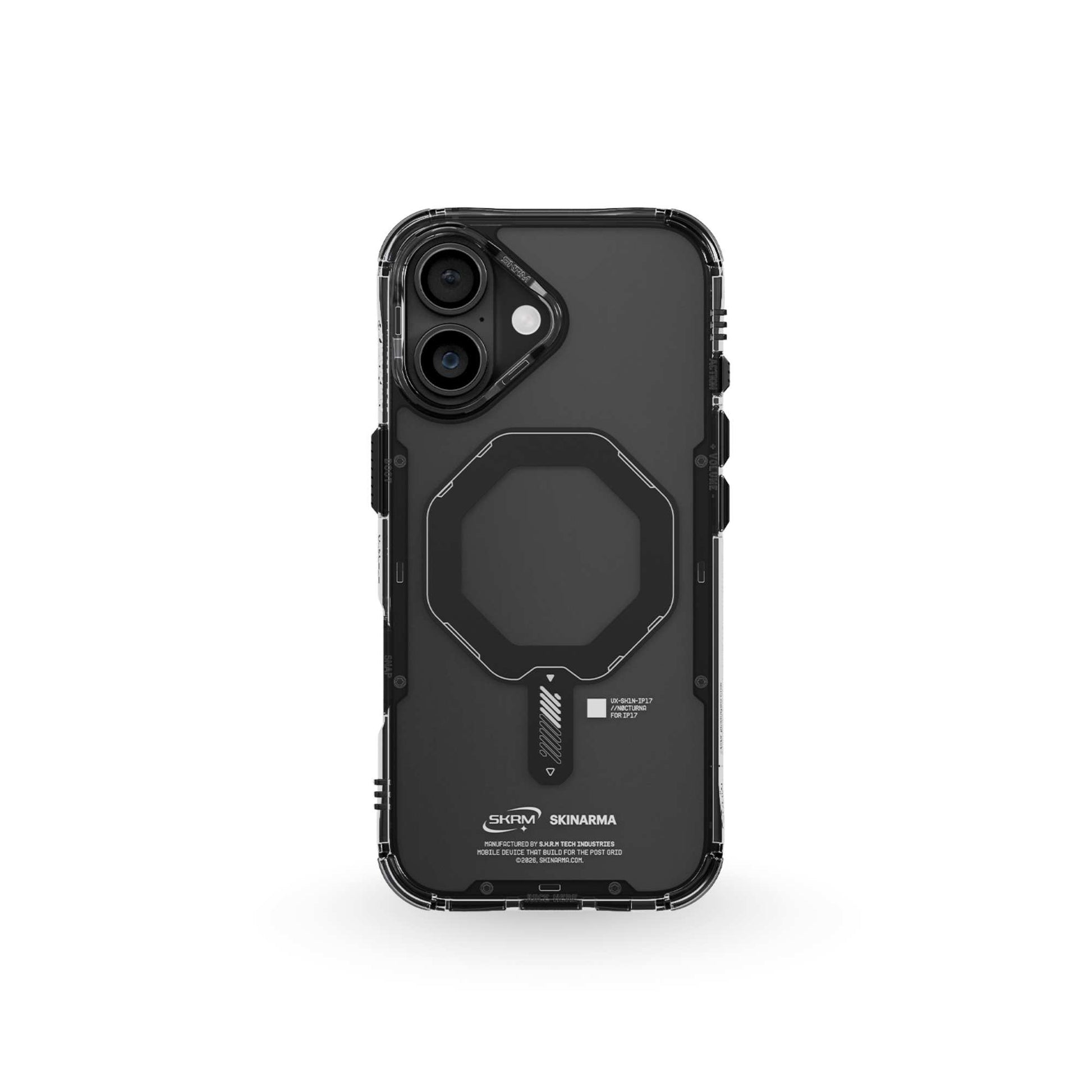 skinarma ip 17 pro 2025 6.3" saido mag charge graphite