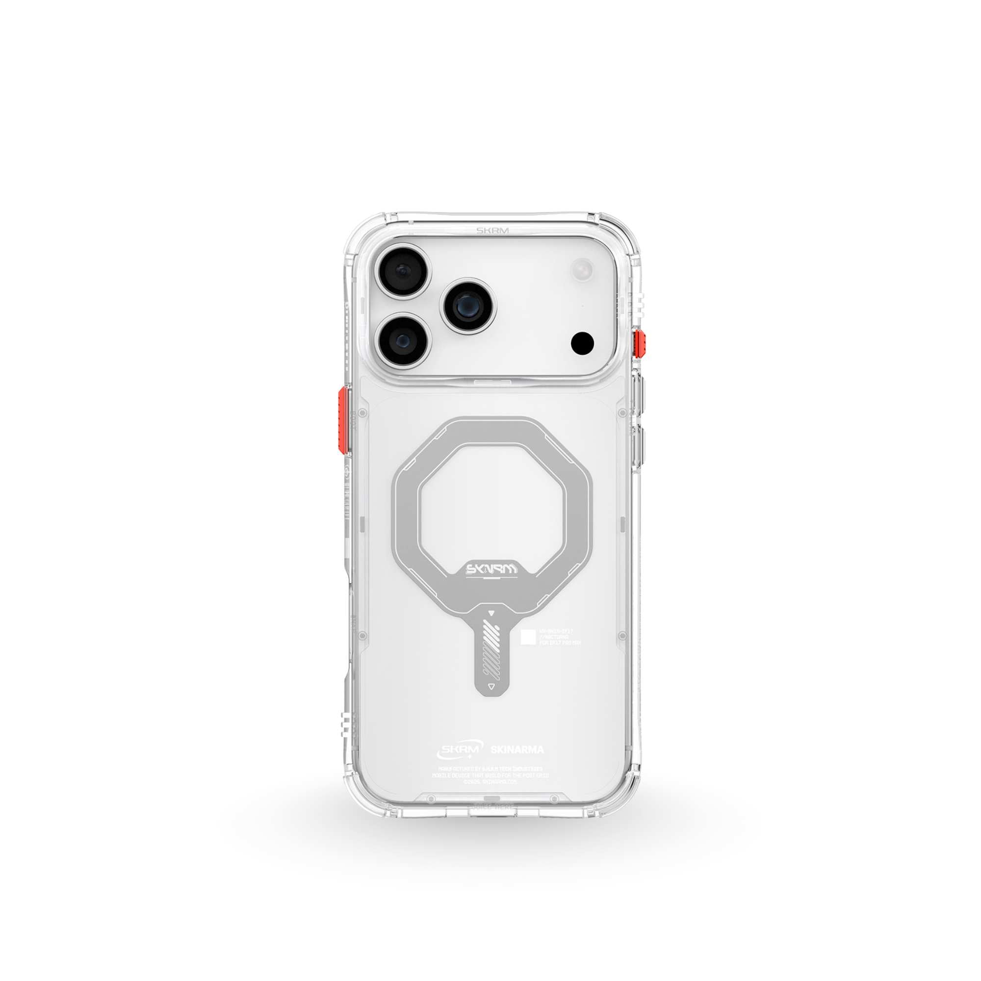 skinarma ip 17 pro 2025 6.9" saido mag charge clear
