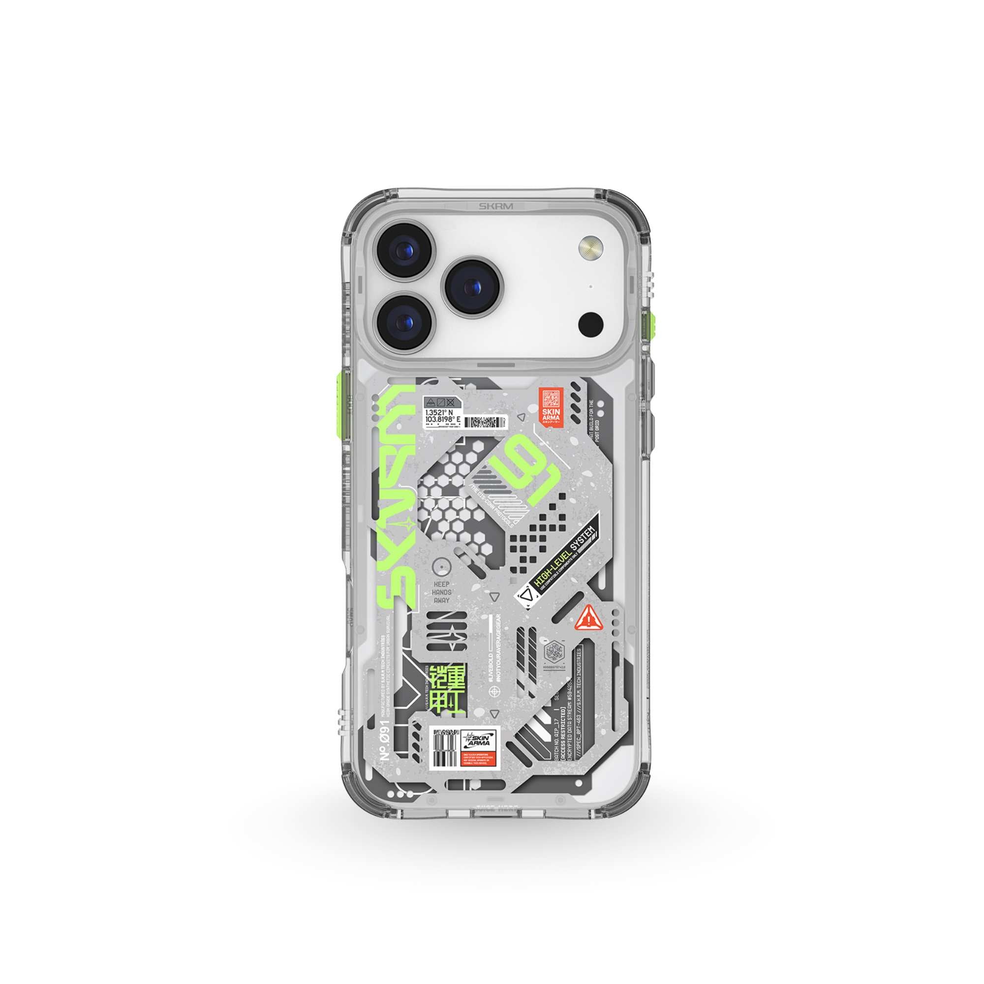 skinarma ip 17 pro 2025 6.9" spectra mag charge black