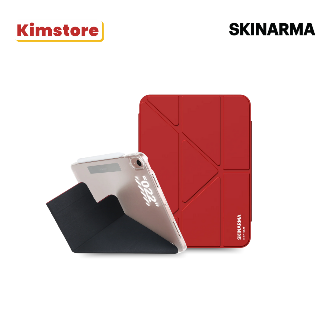 skinarma 2022 ipad 10th gen taihi sora red