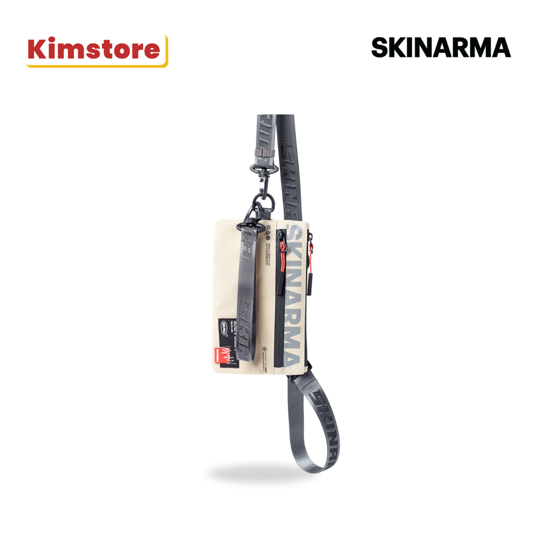 skinarma clutch fardel ivory