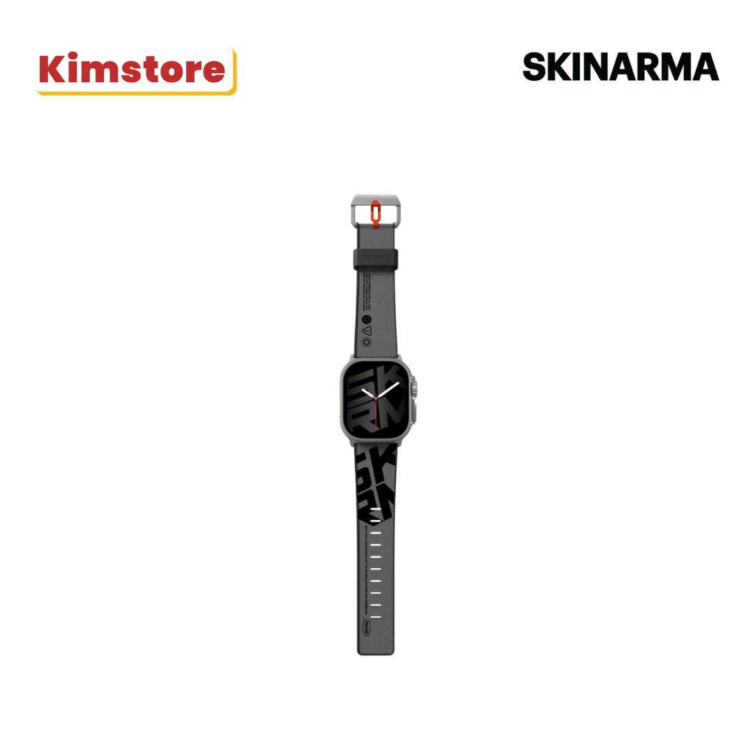 skinarma apple watch ultra strap ~ spunk pewter green