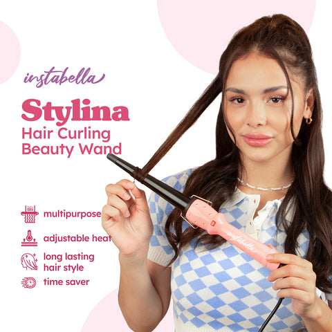 Instabella Stylina Hair Curling Beauty Wand HC-472