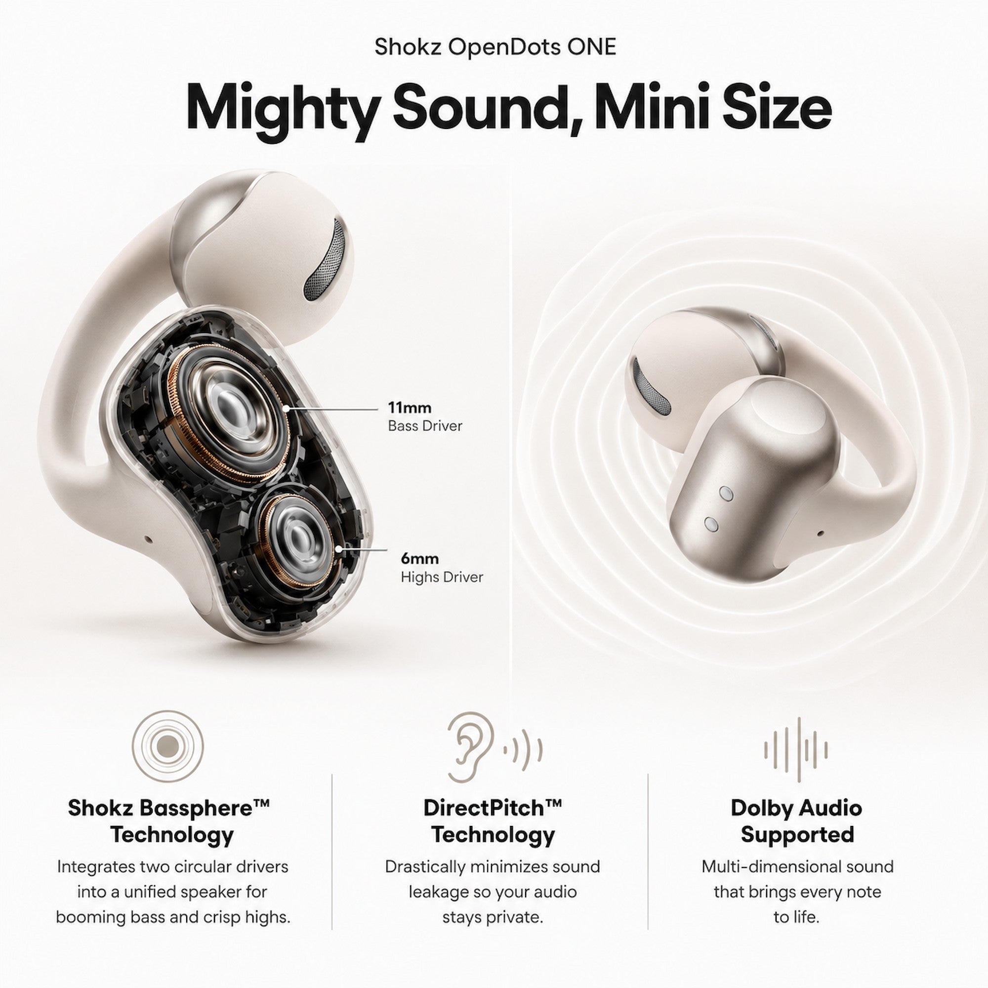 Shokz OpenDots ONE