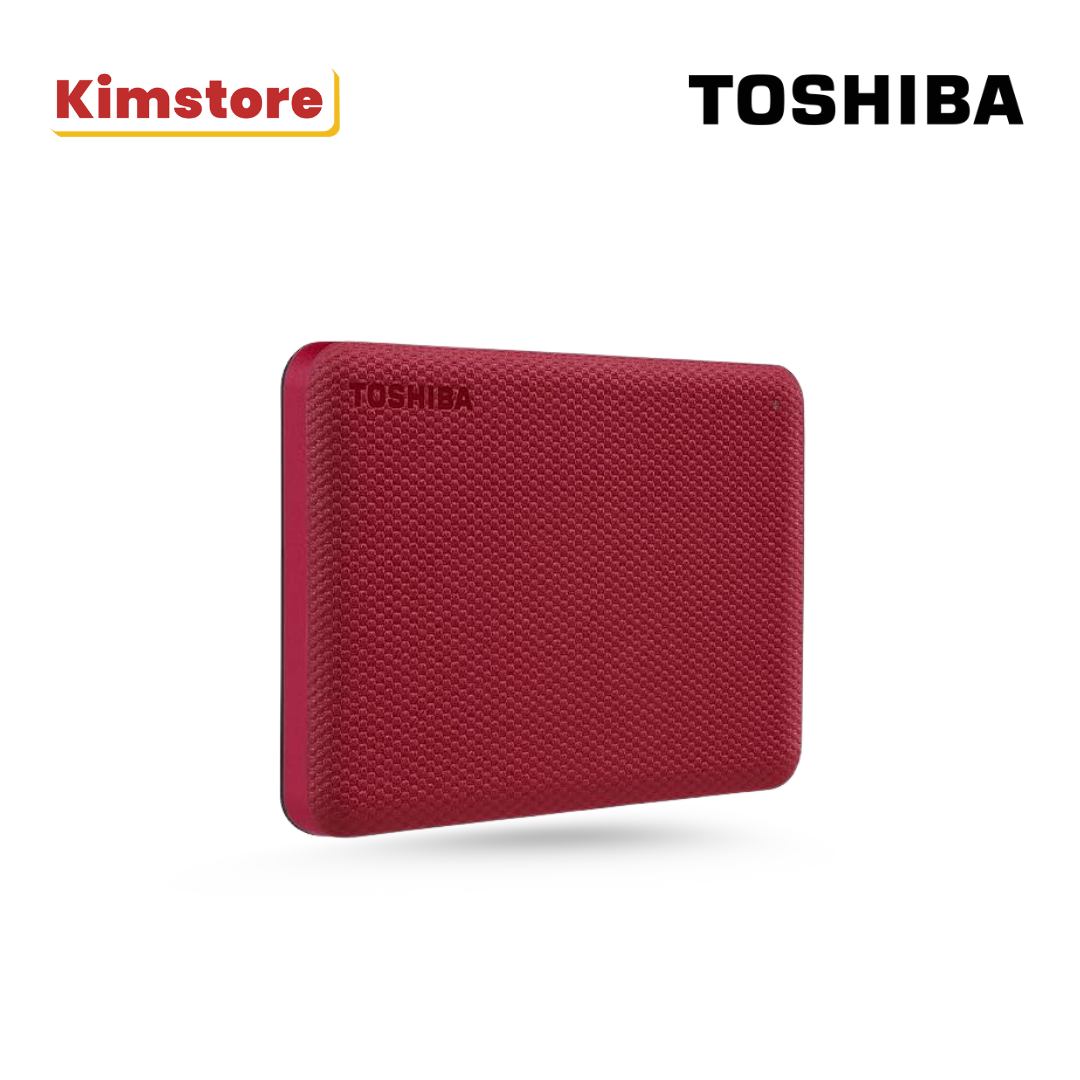 toshiba canvio advance 2tb 2 5 portable hard drive red
