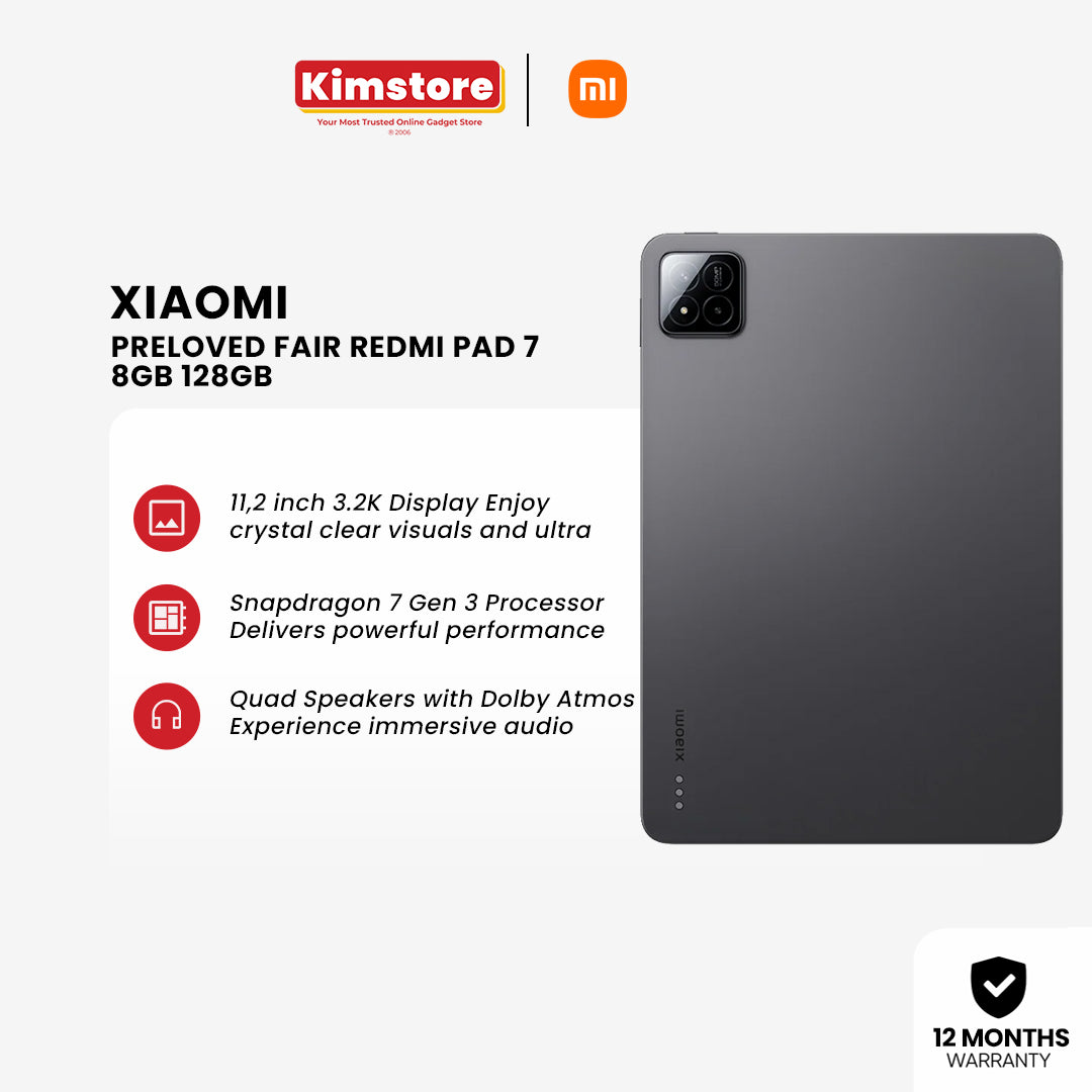 [2nd Hand] [Fair] Xiaomi Redmi Pad 7