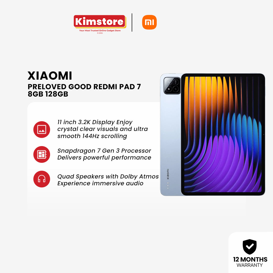 [2nd Hand] [Good] Xiaomi Redmi Pad 7