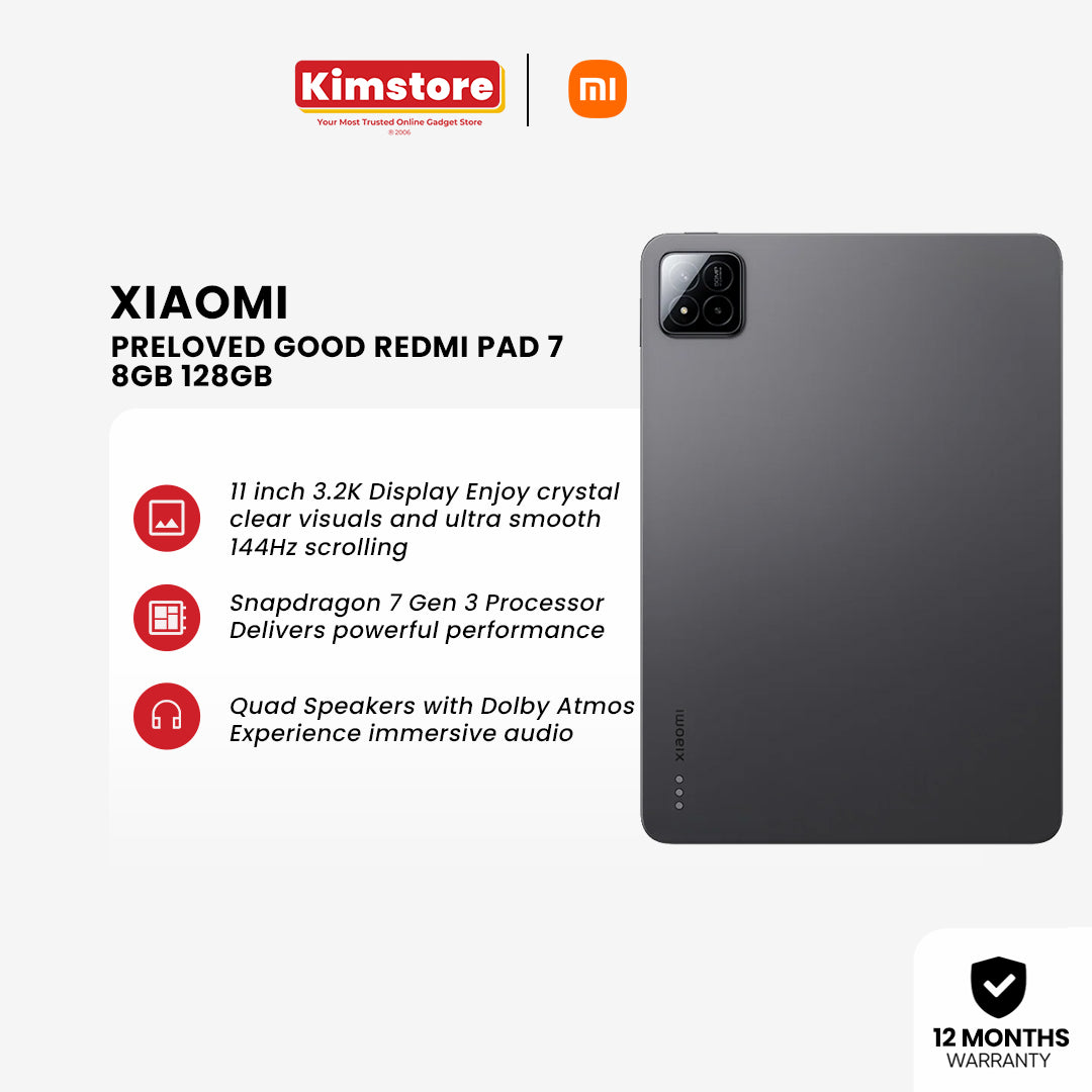 [2nd Hand] [Good] Xiaomi Redmi Pad 7