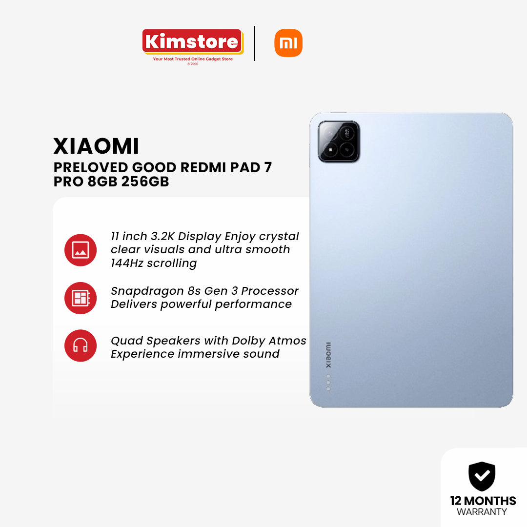 [2nd Hand] [Good] Xiaomi Redmi Pad Pro 7
