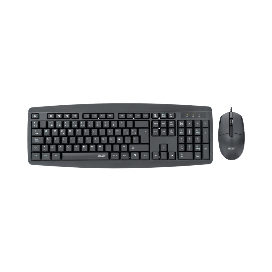Acer OCC307 BK Wired Combo Keyboard and Mouse