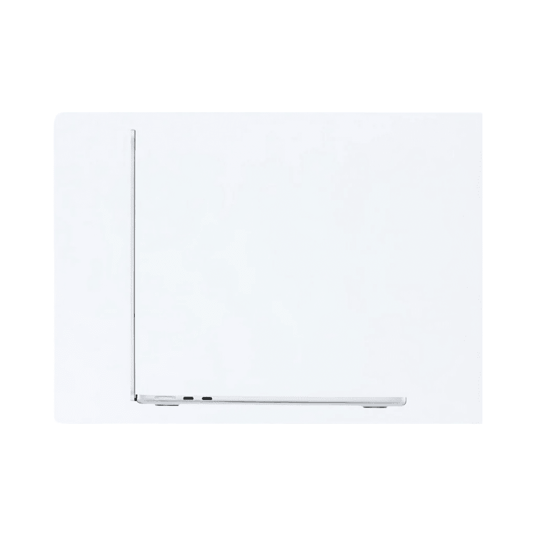 apple macbook air 15 inch m2 8gb256gb mqkr3ppa silver official