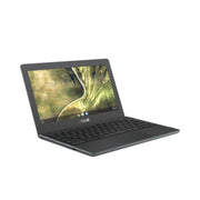 asus chromebook 11 6 hd laptop celeron n4020 4gb32gb emmc c204ma yb02 gr dark gray