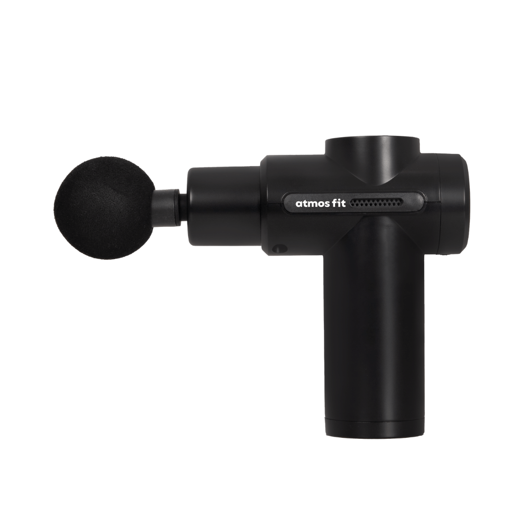 atmos fit physiocare endura deep tissue massager gun black