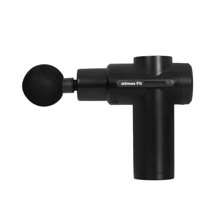 atmos fit physiocare endura deep tissue massager gun black