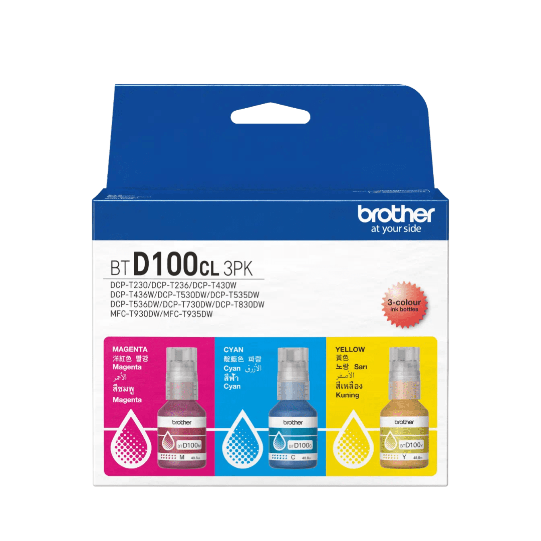brother ink btd100bk black
