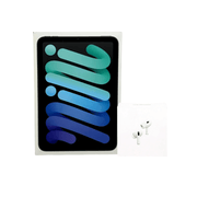 bundle apple ipad mini 7 a17 pro chip wifi 128gb space gray apple airpods pro 2nd gen white